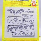 Aunt Martha's Hot Iron Transfers from Colonial Patterns, Inc.-3791 Lovely Borders for Pillow Cases