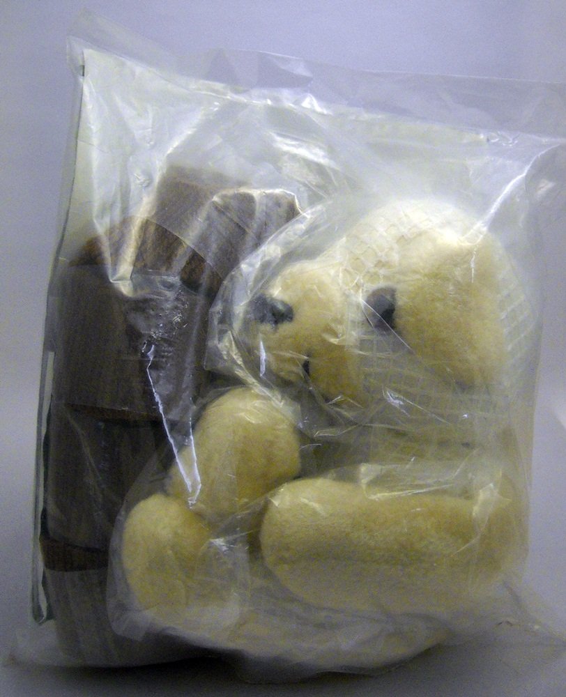 Latch Hook Stuffed Toy Kit by Huggables, Inc. Teddy Bear 707