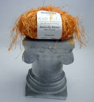 Knit Picks Yarn Butterfly Kisses 220 yd (50 gram) ball -Tangerine 14497-4