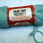 Vintage Kodel 111 Rug Yarn 2.5 oz skein color 138 azure blue