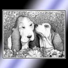 Hounds and Flowers