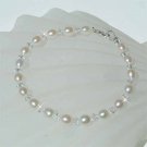 Swarovski Crystal Freshwater Pearl Bridal Bracelet