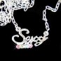 'Sexy' Word Hot Girl Lady Woman Swarovski Crystal Necklace