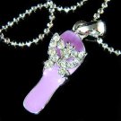 Beach Wedding Sandal Swarovski Crystal Butterfly Necklace