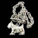 Scottish Terrier Westie Dog Swarovski Crystal Toggle Bracelet