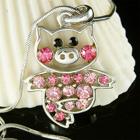 swarovski crystal piglet