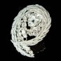 Luxe Huge 3.5" Swarovski Crystal Bridal Brooch for Wedding Dress
