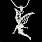 Swarovski Crystal Butterfly Fairy Mariposa Tinkerbell Necklace