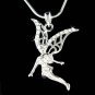 Swarovski Crystal Butterfly Fairy Mariposa Tinkerbell Necklace