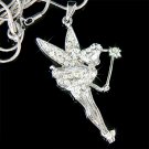 Swarovski Crystal Tinker Bell Tinkerbell Magic Wand Necklace New