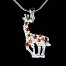 swarovski animal necklace