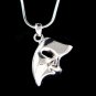Phantom of the Opera Masquerade Mask Pendant Unisex Necklace