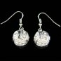 Swarovski Crystal 3D Volleyball Charm Sports Earrings Unisex Jewelry
