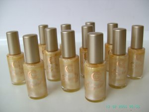 12 No.5 Gold Citrine Crystal Nail Polish