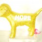 VICTORIA'S SECRET MINI DOG GOLD METALLIC NEW WITH TAG