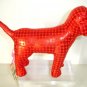 VICTORIA SECRET PINK MINI DOG RED METALLIC X-MAS 2009