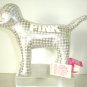 SET 6 VICTORIA SECRET PINK METALLIC MINI DOG COLLECTION