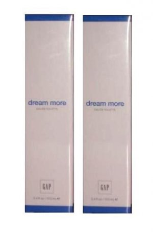 2 NEW GAP DREAM MORE EAU DE TOILETTE MADE IN USA 3.4 OZ