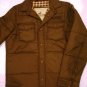 HOLLISTER MILITARY OLIVE NYLON DOWN JACKET CARLSBAD M