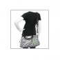 NEW AUTHENTIC ED HARDY EDEN BLACK/ WHITE BAG PURSE TOTE