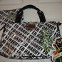 NEW AUTHENTIC ED HARDY EDEN BLACK/ WHITE BAG PURSE TOTE