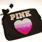VICTORIA SECRET PINK MESSENGER LAPTOP CASE BAG BLING