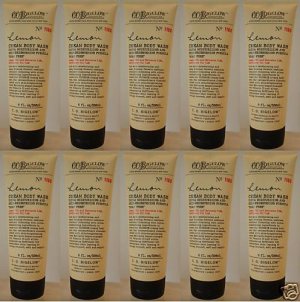 10 x BATH BODY WORK BIGELOW LEMON BODY WASH FULL SIZE