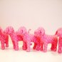 5 X VICTORIA SECRET PINK POLKA DOT MINI DOG NEW