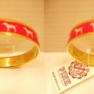 2 X VICTORIA SECRET PINK BRACELET DOG BANGLE LOT 2 NEW