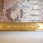 VICTORIA SECRET PYTHON LUGGAGE TAG SNAKE SKIN RARE NEW