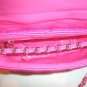 VICTORIA SECRET PINK SATIN CHAIN PURSE CROSSBODY BAG