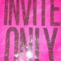 VICTORIA SECRET PINK BLING INVITE ONLY HOODIE W/FUR L