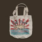 HOLLISTER CALI BEAR CANVAS TOTE SCHOOL BAG HANDBAG NWT