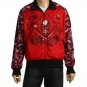 NEW ED HARDY MEN TIGER SKULL SNAKES SWORD JACKET SIZE L
