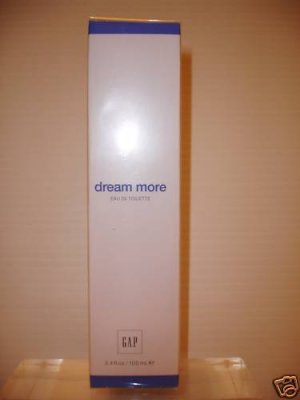 GAP DREAM MORE EAU DE TOILETTE SCENT 3.4 OZ / 100 ML