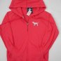 NEW VICTORIA SECRET PINK BLING PEACE HOODIE JACKET M