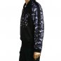 NEW ED HARDY MEN BLACK SKULL FLAGS TRACK JACKET SIZE M