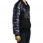NEW ED HARDY MEN BLACK SKULL FLAGS TRACK JACKET SIZE L