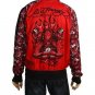 NEW ED HARDY MEN TIGER SKULL SNAKES SWORD JACKET SIZE S