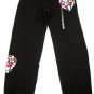 VICTORIA SECRET PINK BLING HEART STONES SWEATS PANTS M