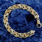 Pulsera de oro eslabón