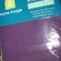 PURPLE QUEEN FITTED SHEET SET - NEW - 180TC THREAD COUNT