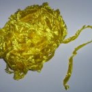 FREEPOST - 10 Skein / balls x 50 gram YELLOW FEATHER YARN
