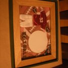 Handcrafted Football Photo Picture Frame