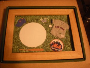 Handcrafted New York Mets Photo Picture Frame