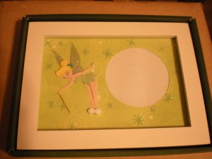 Handcrafted Tinkerbell Photo Picture Frame