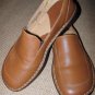 Women,s BORN Slide Oxfords Brown Leather 8 S