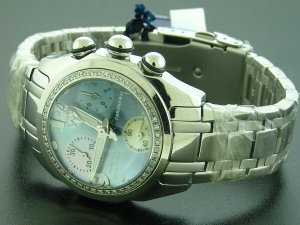 Aqua master 40mm 0.75CT  diamonds watch