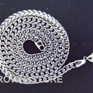 Men's Cuban Polished Steel Necklace Chain 40" inche
