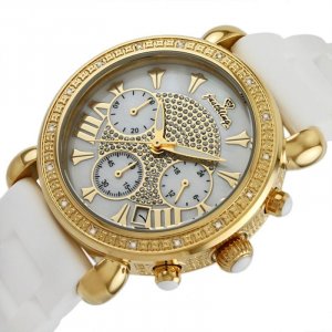 New Just Bling 0.20CT Diamonds watch JB-6242-E